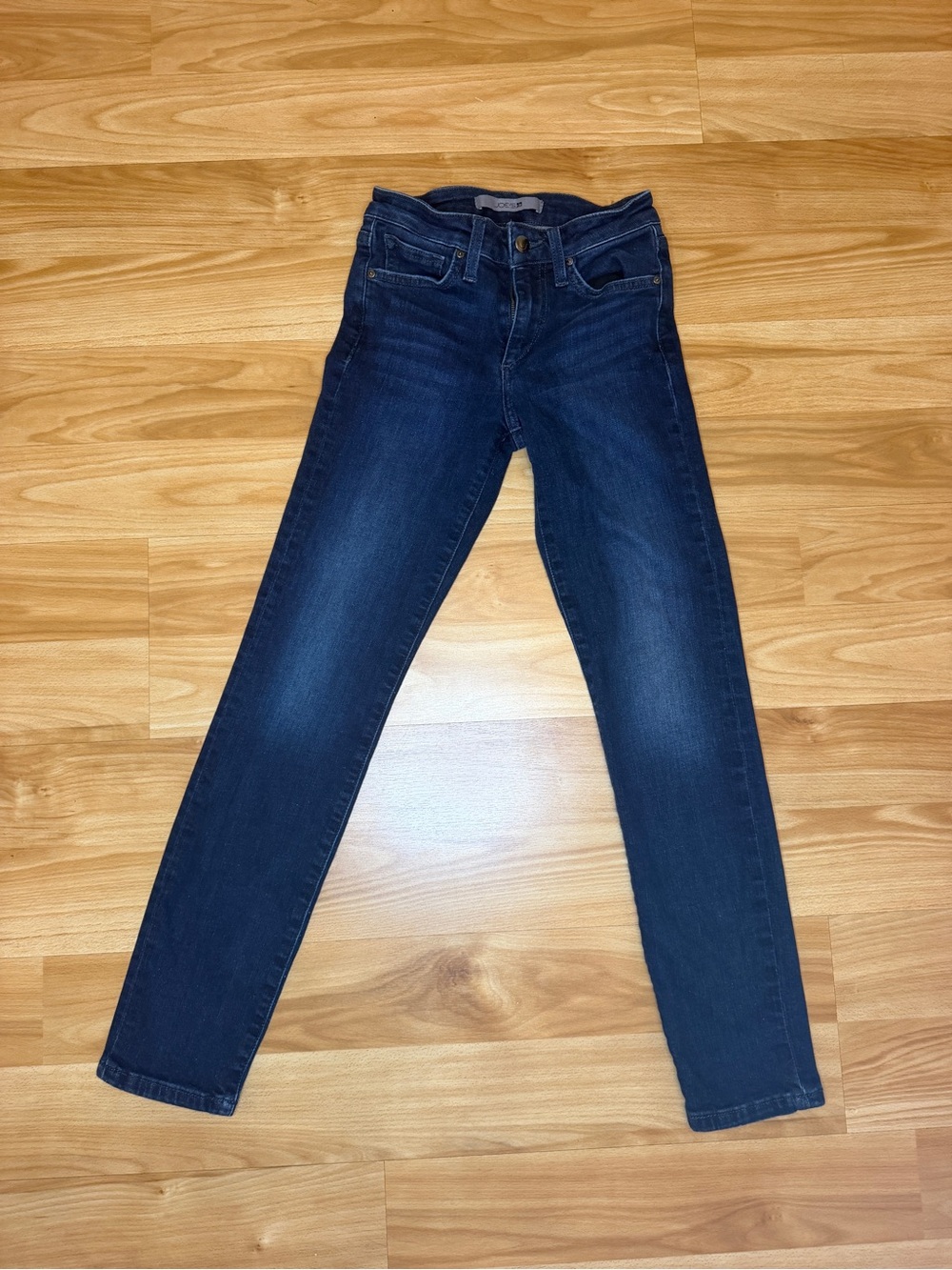 Joe’s Jeans Straight Ankle Dark Wash Denim Jeans Size W24